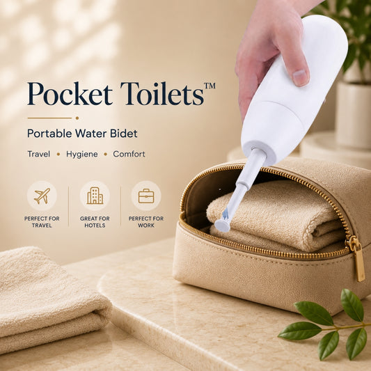 Japanische Taschen-Toiletten