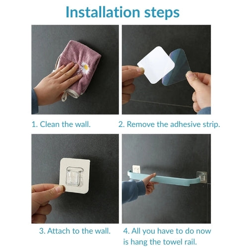 Neotoilette दीवार-पर स्थापित तौलिया रेल