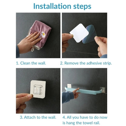 Neotoilette दीवार-पर स्थापित तौलिया रेल