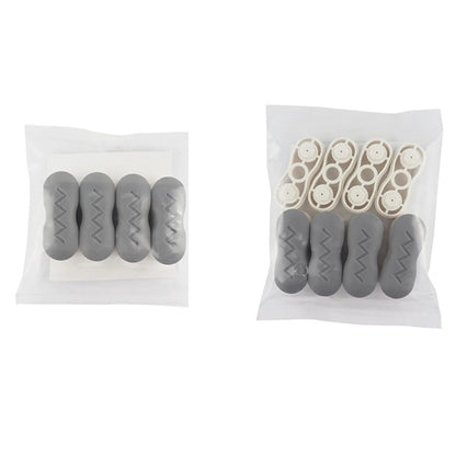 4pcs आर्क टॉयलेट ढक्कन गैस्केट सेल्फ-एडहेसिव बिडेट कवर बफरिंग शिम टॉयलेट बम्पर कुशन घरेलू सामान