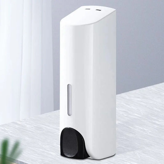 Manual Wall-Mounted Soap Dispenser for Toilets