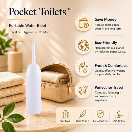 Japanische Taschen-Toiletten